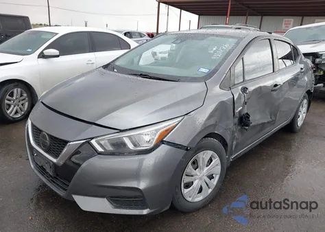 2020 Nissan Versa S Xtronic Cvt from USA, damaged, VIN 3N1CN8DV5LL839431